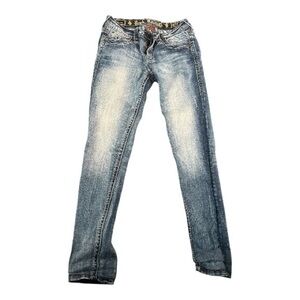 Rock Revival Blue Skinny Jeans